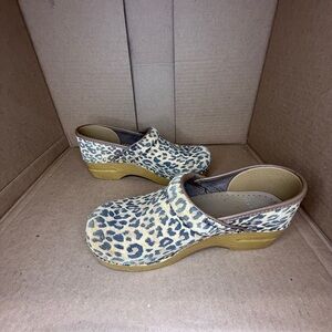 Dansko Animal Print Women's Mules